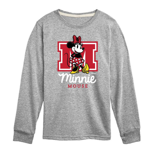 Boys' - Disney - Minnie Mouse Long Sleeve Graphic T-Shirt