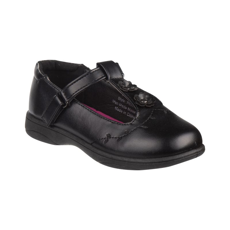 Petalia Toddler Girls' T-Strap School Shoes