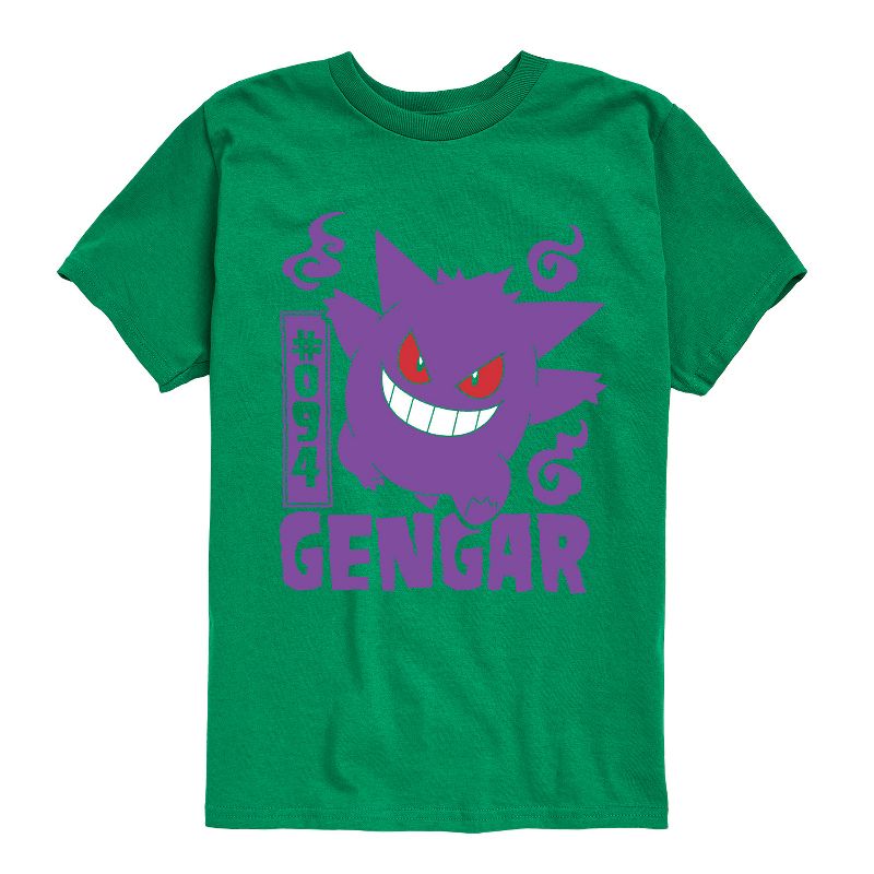 تي شيرت جرافيكي بأكمام قصيرة من بوكيمون جينجار للأولاد