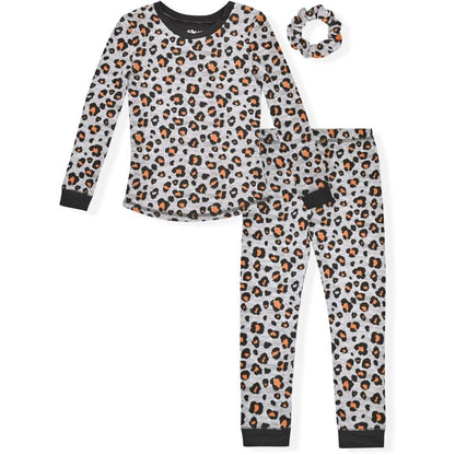Sleep On It Girls 2-Piece Super Soft Jersey Long Sleeve Snug-Fit Pajama Set - Toddler Pajamas to Girls Pajama Sets