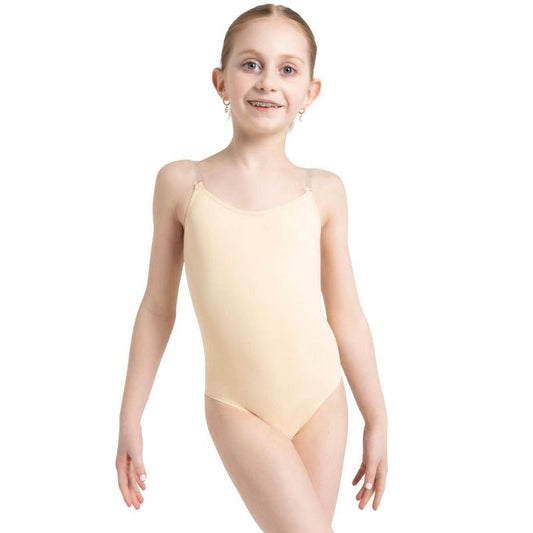 لباس ضيق من كابيزيو مع حمالات شفافة - للبنات