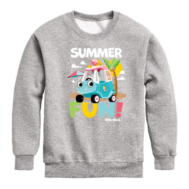 Boys' - Little Tikes - Summer Fun Graphic Long Sleeve Fleece Sweatshirt