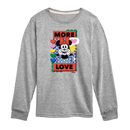 Boys' - Disney - Minnie Mouse Long Sleeve Graphic T-Shirt