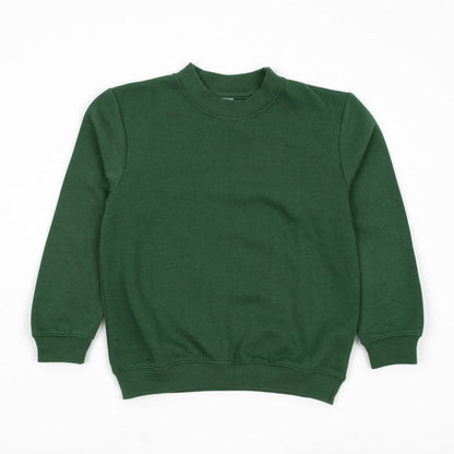 Leveret Kids Long Sleeve Boho Solid Color Sweatshirt