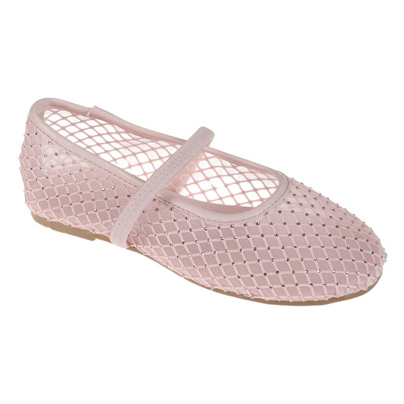 bebe Girls' Sandals - Cute Sparkly Shoes for Kids Ballet Flats for Girls (Toddler/Little Kid/Big Kid)