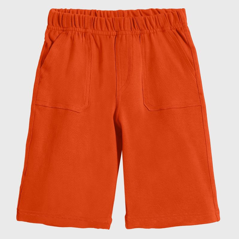 شورت جيرسي ناعم من City Threads للأولاد مصنوع من القطن بعامل حماية من أشعة الشمس فوق البنفسجية 50+ بثلاثة جيوب - صنع في الولايات المتحدة الأمريكية (الجزء الثاني)