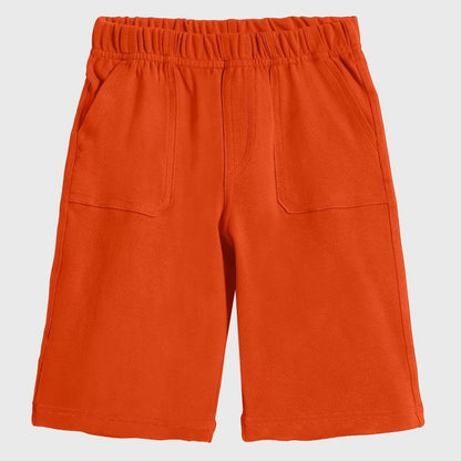 شورت جيرسي ناعم من City Threads للأولاد مصنوع من القطن بعامل حماية من أشعة الشمس فوق البنفسجية 50+ بثلاثة جيوب - صنع في الولايات المتحدة الأمريكية (الجزء الثاني)
