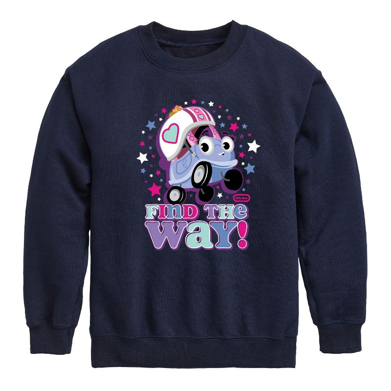 Boys' - Little Tikes - Find the Way Graphic Long Sleeve Fleece Sweatshirt
