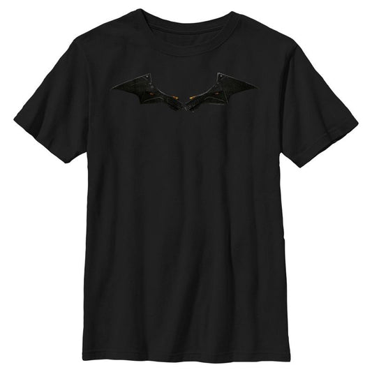 Boy's The Batman Black Armor Batarang T-Shirt