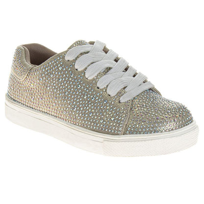Badgley Mischka Girls' Glitzy Sneakers