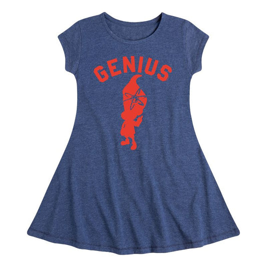 Girls' - Jimmy Neutron - Genius Fit & Flair Cap Sleeve Dress