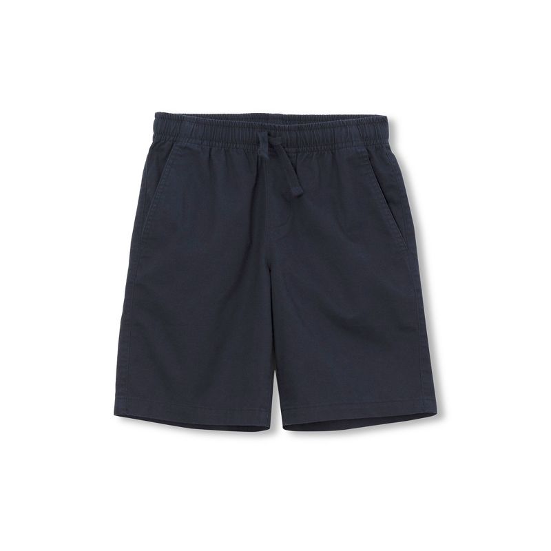 Lands' End Kids Pull On Chambray Elastic Waist Shorts