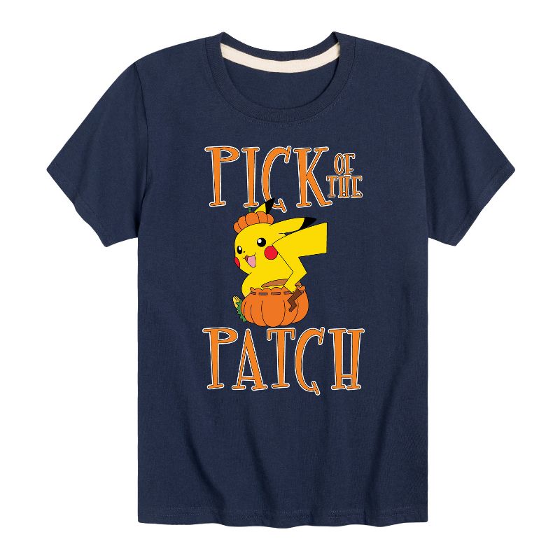 تي شيرت جرافيكي بأكمام قصيرة من اختيار رقعة بوكيمون للأولاد