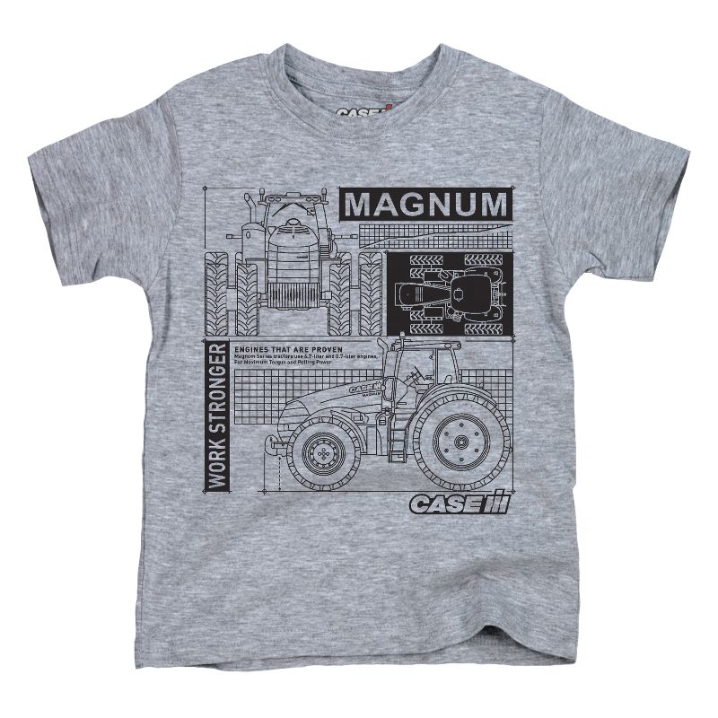 Boys' - Case IH - Magnum Diagram Short Sleeve Graphic T-Shirt