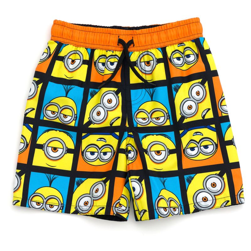 Minions UPF 50+ Swim Trunks Bathing Suit