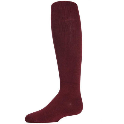 Memoi Girls' Soft Pima Cotton Opaque Tights