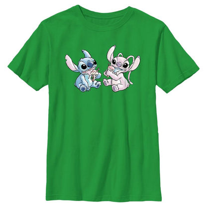 Boy's Lilo & Stitch Ice Cream Couple T-Shirt