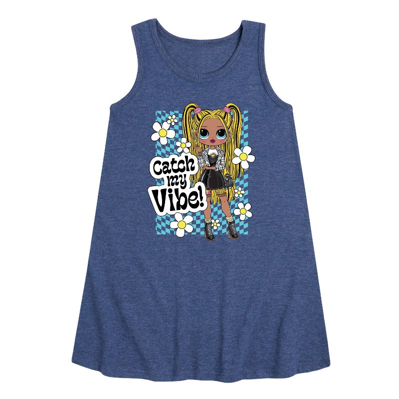 Girls' - LOL Surprise! - Catch My Vibe Graphic Sleeveless Aline Dress