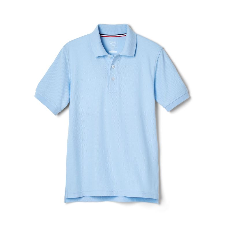 French Toast School Uniform Co-Ed Short Sleeve Pique Polo