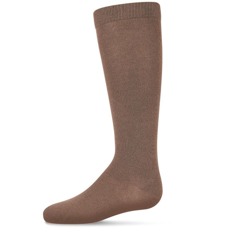 Memoi Kids' Basic Cotton Blend Knee High Socks (Part 2)