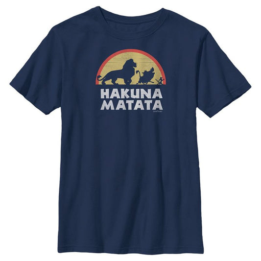 Boy's Husky Lion King Hakuna Matata Silhouette