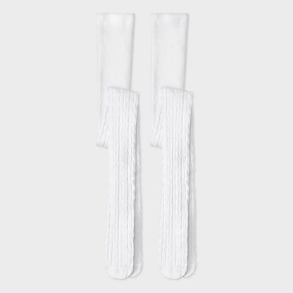 Girls' 2pk Cotton Tights - Cat & Jack™