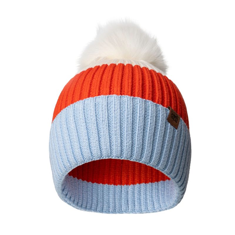 Britt's Knits Kid’s Wonderland Pom Pom Winter Hat Super Soft Stretchy Beanie Puff Pom Hat for Kids Boys & Girls