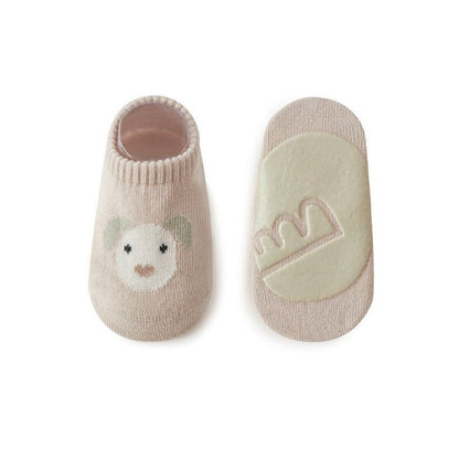 MyKids-Usa Kids Girl Embroidered Pattern Non-Slip Floor Soft Socks