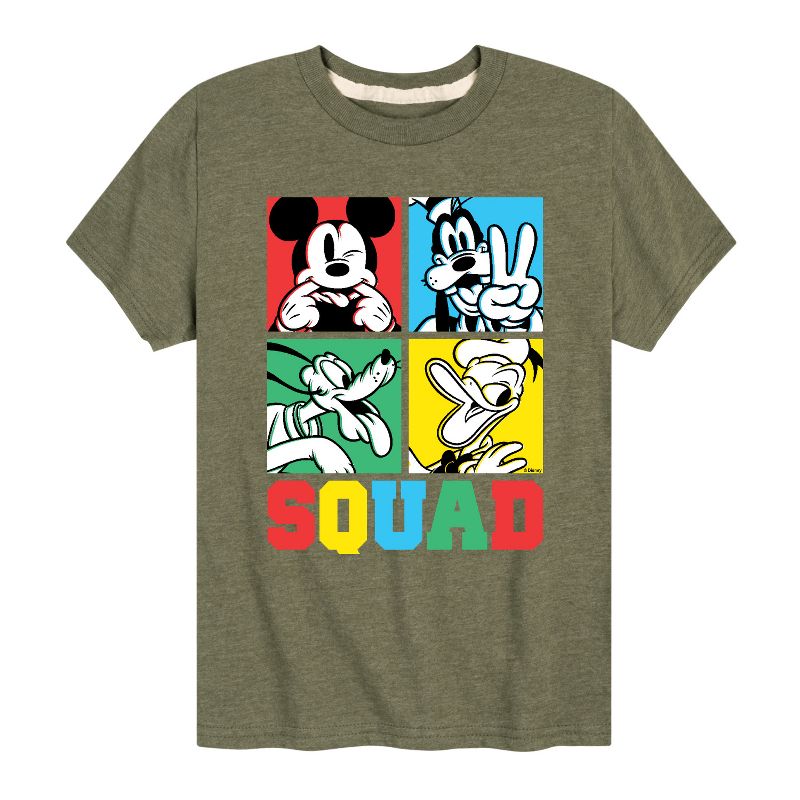 Boys' - Disney - Squad Grid Short Sleeve Graphic T-Shirt