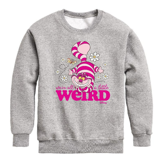 Boys' - Disney - Alice In Wonderland Graphic Long Sleeve Fleece Sweatshirt