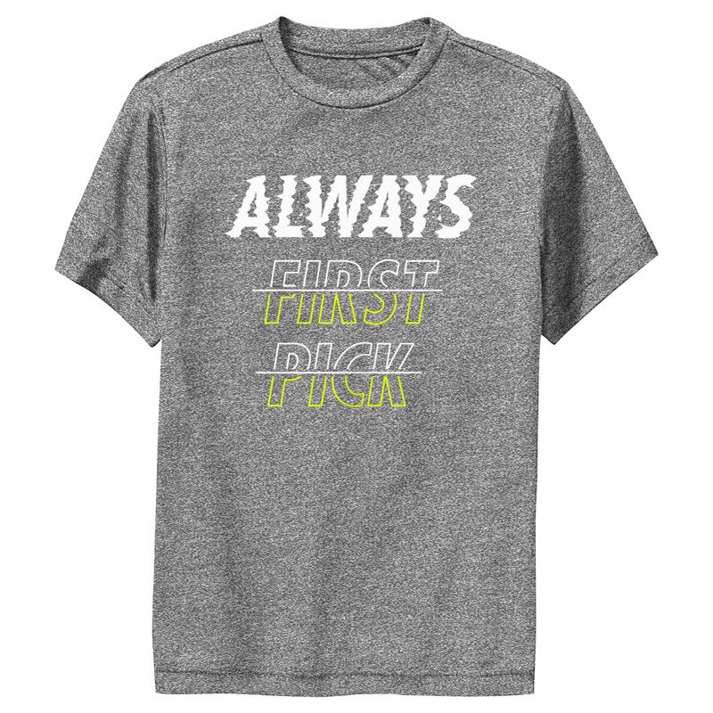 Boy's Lost Gods Always First Pick Performance Tee
