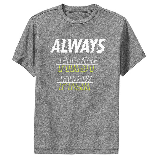 Boy's Lost Gods Always First Pick Performance Tee