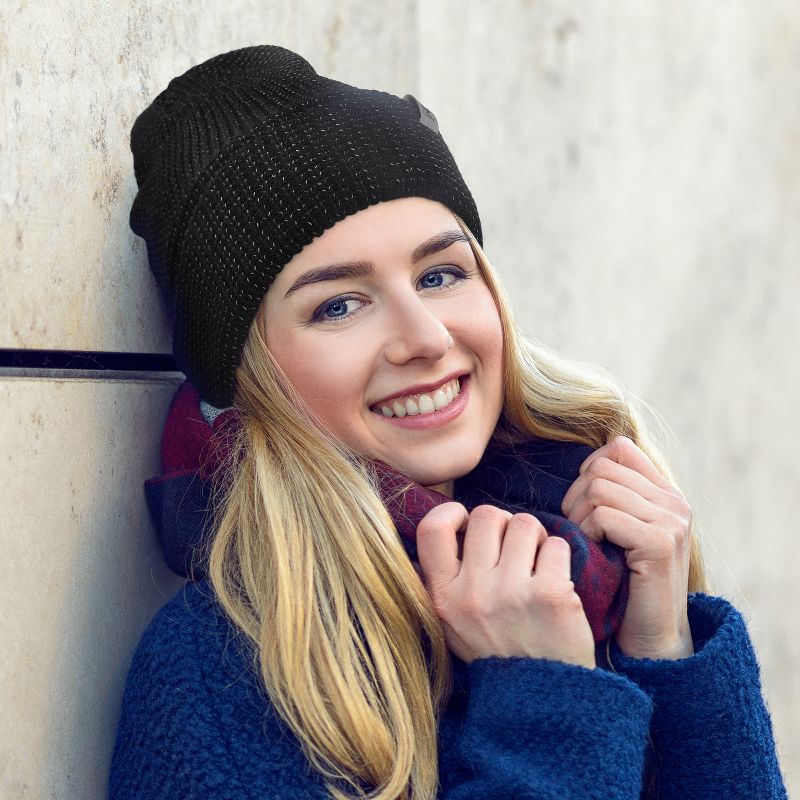 Terra Kid's Teen's Beanie Plain Knit Hat