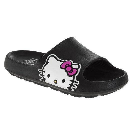 Josmo Sanrio Hello Kitty Girls Slides Open Toe Sandals - Summer Beach Water Pool Shoes