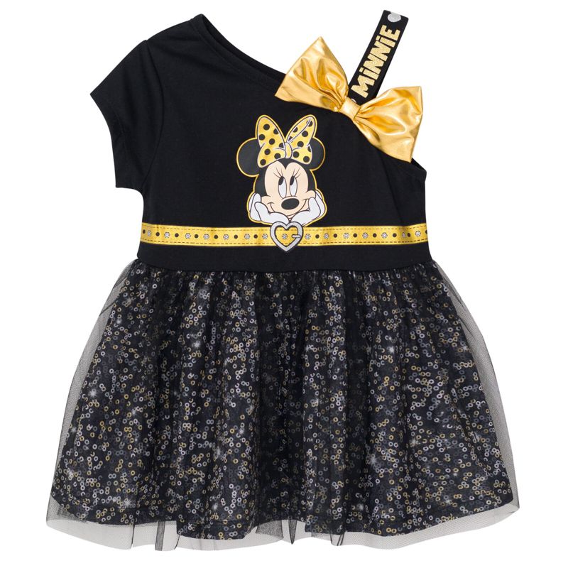 Disney Junior Girls Mesh Dress Little Kid to Big Kid
