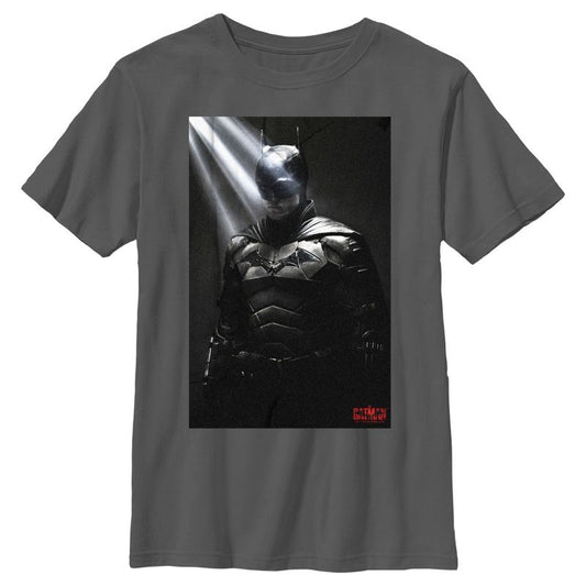 Boy's The Batman In the Light Poster T-Shirt
