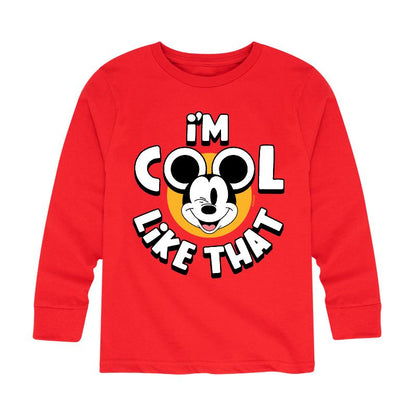 Boys' - Disney - I'm Cool Like That Long Sleeve Graphic T-Shirt