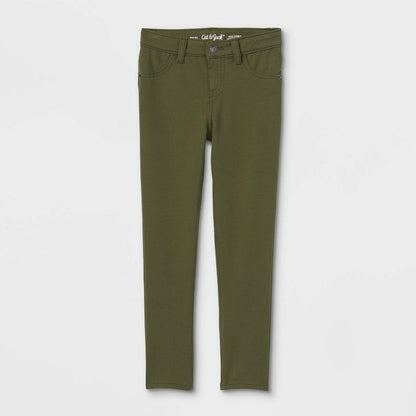 Girls' Mid-Rise Soft Knit Jeggings - Cat & Jack™
