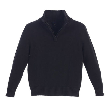 Gioberti Boy's Knitted Half Zip 100% Cotton Sweater