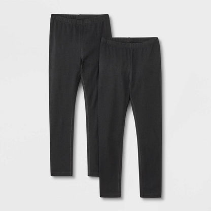 Girls' 2pk Adaptive Leggings - Cat & Jack™