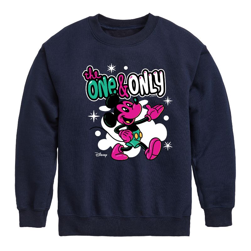 Boys' - Disney - The One And Only Graphic Long Sleeve Fleece Sweatshirt