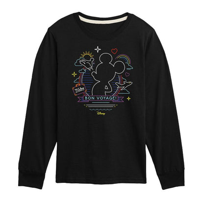 Boys' - Disney - Mickey Mouse Long Sleeve Graphic T-Shirt
