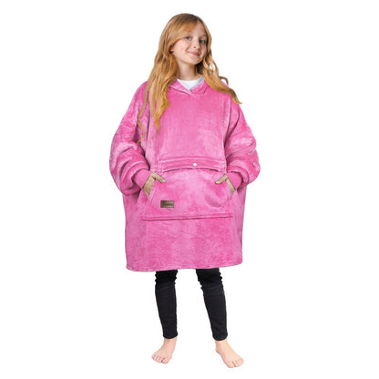 سويت شيرت تيرينيا للبنات والأولاد، بلوفر صوف كبير الحجم، بطانية مبطنة بالصوف، هدية عيد الميلاد للأطفال والمراهقين والشباب