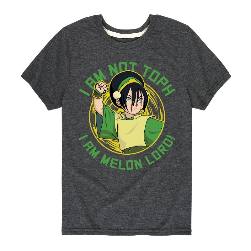 Boys' - Avatar: The Last Airbender - Toph Melon Lord Short Sleeve Graphic T-Shirt