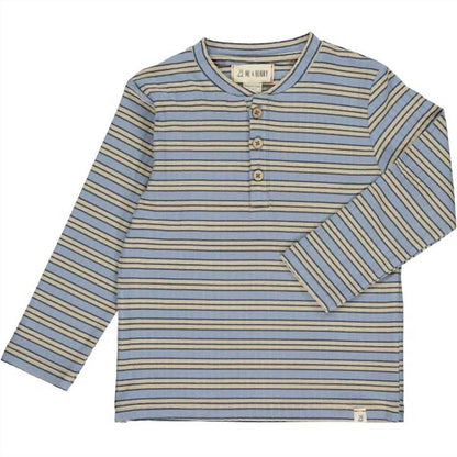 Boy's Adams Ribbed Henley Top - ME & HENRY