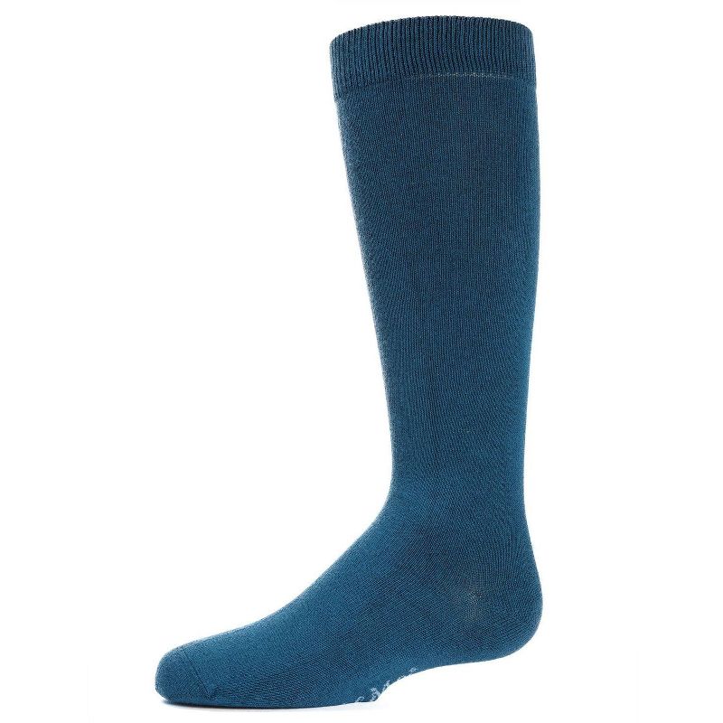 Memoi Kids' Basic Cotton Blend Knee High Socks (Part 2)