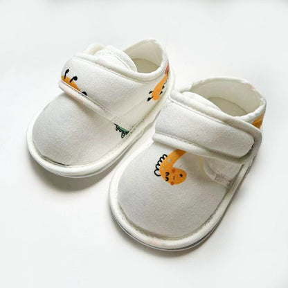 MyKids-USA Baby Cartoon Soft Antiskid Hook And Loop Baby/Toddler Shoes Low
