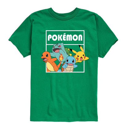 تي شيرت جرافيكي بأكمام قصيرة لفريق بوكيمون للأولاد