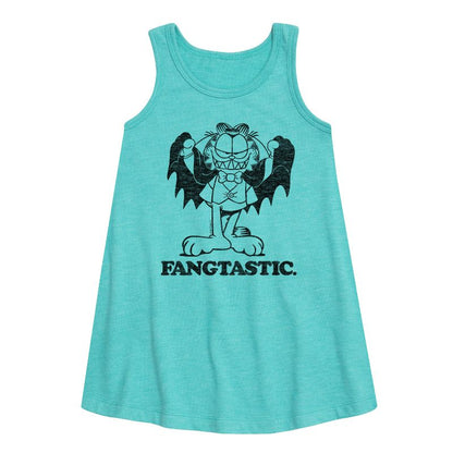 Girls' - Garfield - Fangtastic Graphic Sleeveless Aline Dress