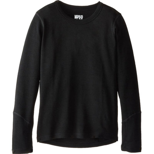 Minus33 Merino Wool Midweight - Kid's Base Layer Crew 100% Merino Wool